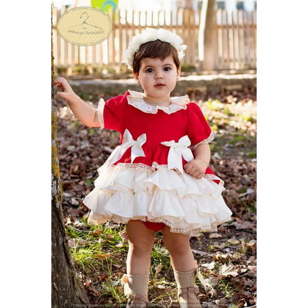 vestido niña RHITA Rojo
