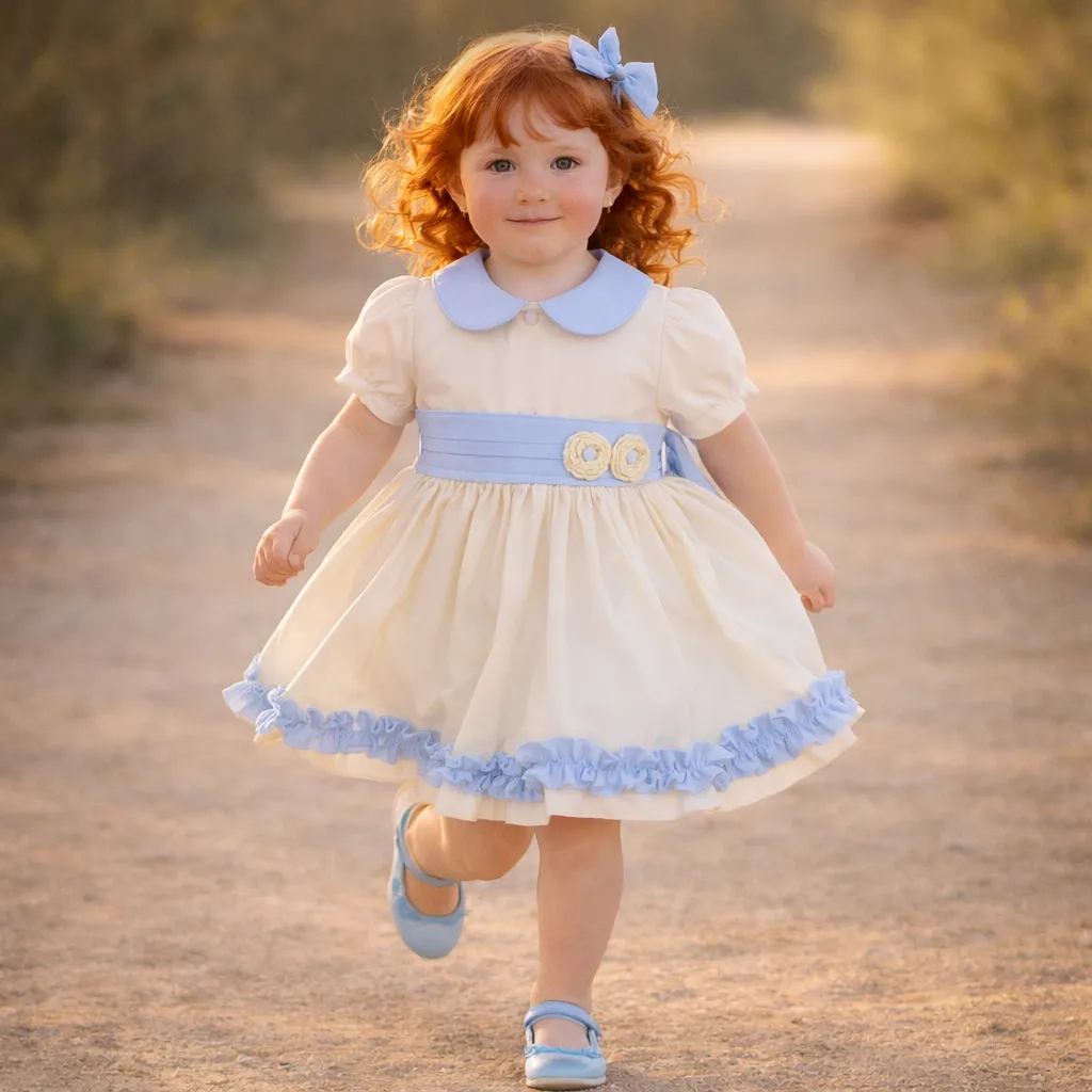 Vestido de niña de primavera-verano byMargaBermúdez