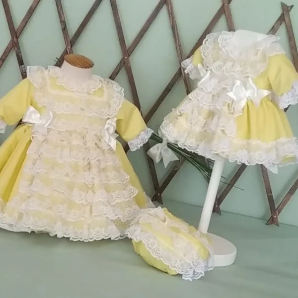 Dulce vestido de bebe
