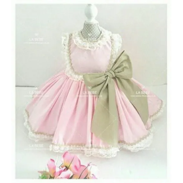 Vestido de niña ELENA-ROSA-reino unido-ofertas-Madrid-Paris-Italia