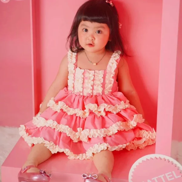 Vestido de niña Barbie AIDA