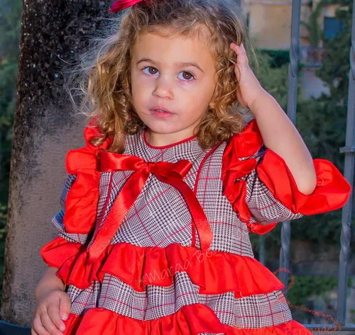 Vestido de niña: LORENA-Navidad