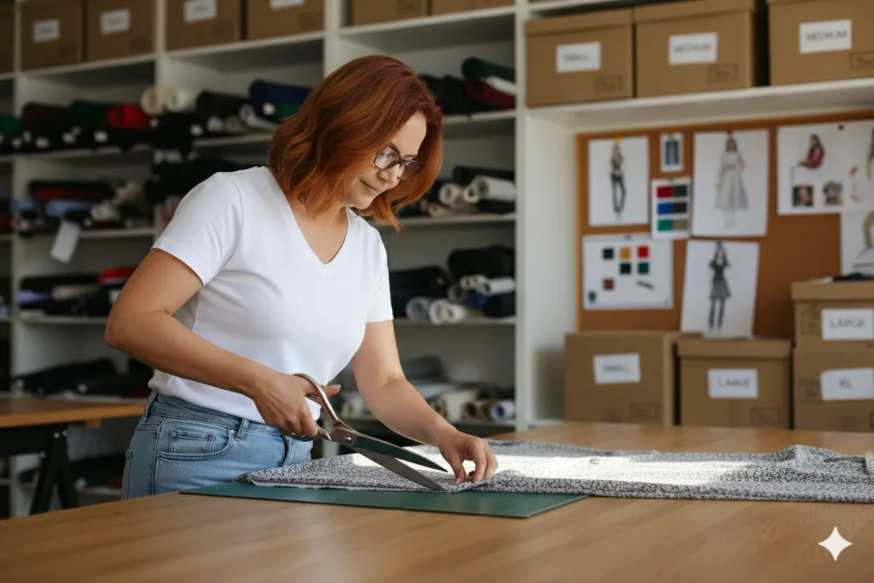 Marga Bermúdez, diseñadora de vestidos de niña artesanales en España