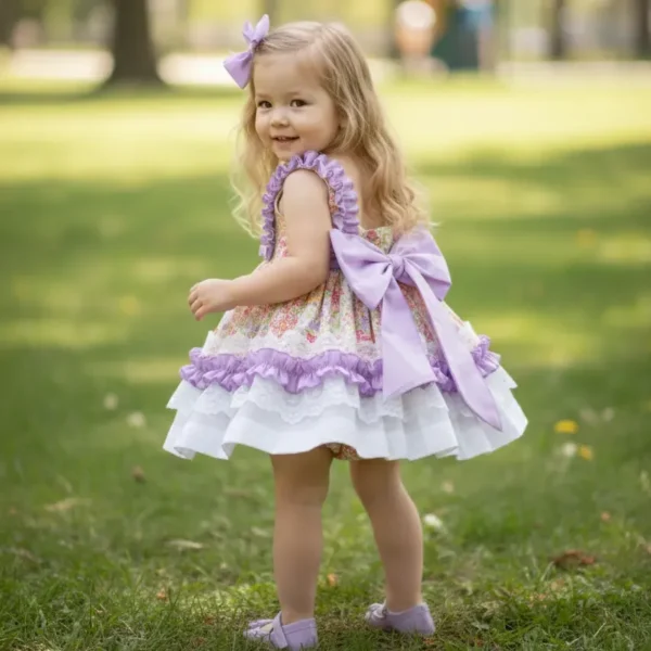 Vestido de niña: SIONA-LILA