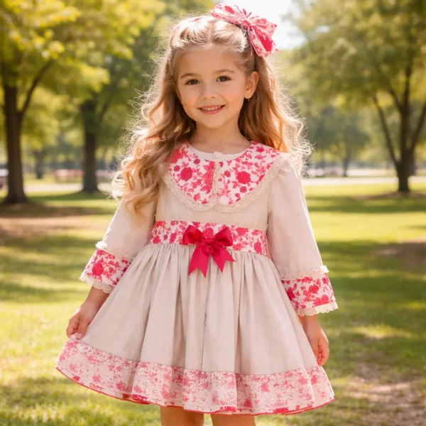 Vestido de Niña: ROSANNA-BEIG