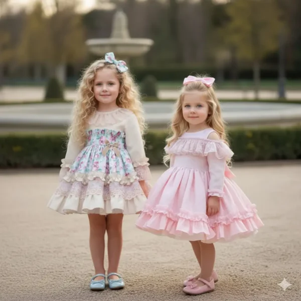 Vestido de niña Aurora